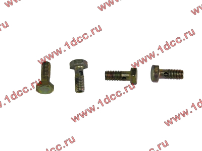 Болт пустотелый M6 обратки с форсунок H2 HOWO (ХОВО) VG1500080090 фото 1 Владикавказ