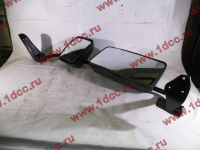 Зеркало заднего вида левое в сборе (на металл. стойке) H2/H3 HOWO (ХОВО) WG1842888010/2 L фото 1 Владикавказ