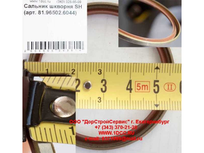 Сальник шкворня SH (d-54мм) SHAANXI / Shacman (ШАНКСИ / Шакман) 81.96502.6044 фото 1 Владикавказ