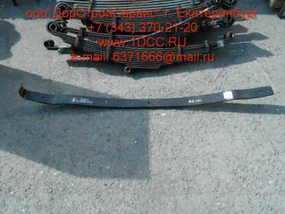 Лист SH F3000 6х4 №2 передней рессоры SHAANXI / Shacman (ШАНКСИ / Шакман) 81.43402.6142-2 фото 1 Владикавказ