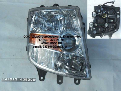 Фара передняя FN3 тягач правая FOTON (ФОТОН) 1418136408005 для самосвала фото 1 Владикавказ